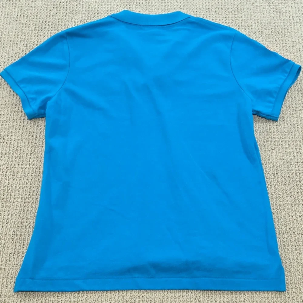 Ralph Lauren Polo Shirt Youth XL Blue‎ Orange Big Pony Rugby # 3